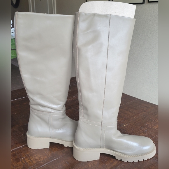 Zara leather boots! NWT - Picture 4 of 6
